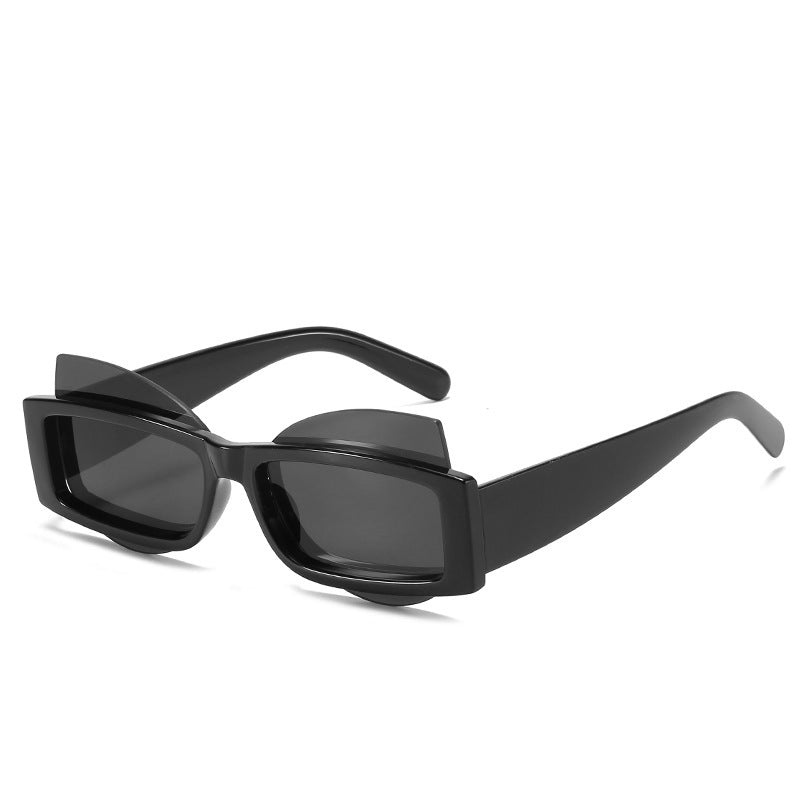Glasögon Mode Kattglasögon PC-lins Graverade Glasögon
