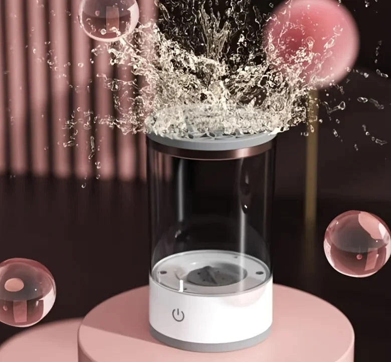 Elektrisk Sminkborstrengörare med USB – Snabb & Portabel Rengöringsmaskin för Makeupborstar