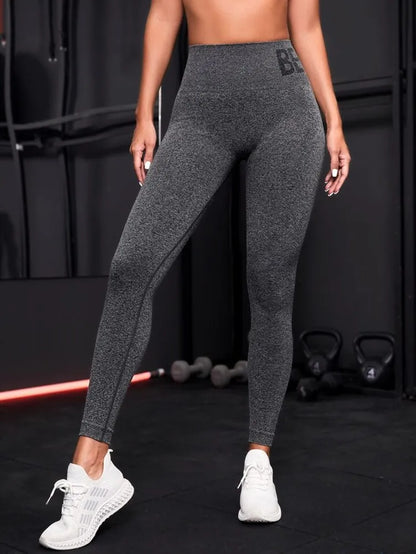 Booty Lifting Hög Midja Yoga Leggings för Kvinnor