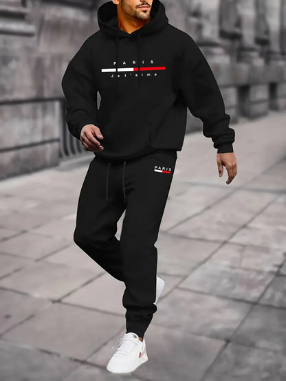 Herr T-shirt i 100% Bomull – Preppy Stil, O-hals, Perfekt för Vår och Sommar