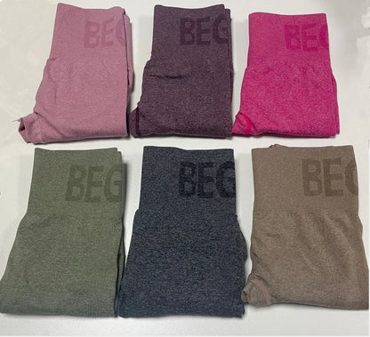 Booty Lifting Hög Midja Yoga Leggings för Kvinnor