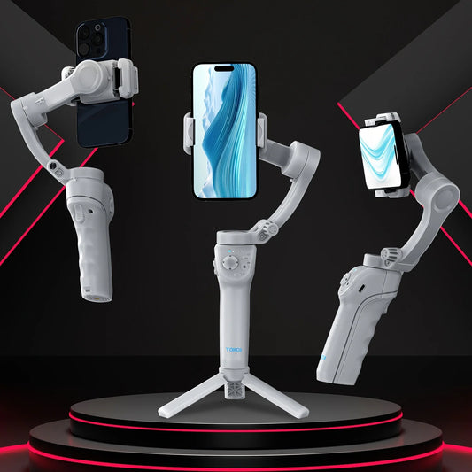 TOKQI  Mobile Se gimbal för smartphone, grå